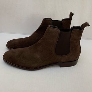 Men's Suede Chelsea Boots us11 Brown Bloomingdales